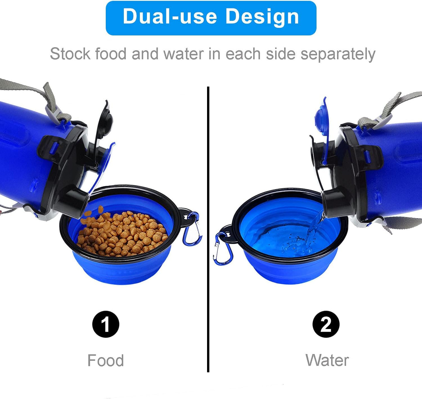 PupSipz â 2-in-1 Dog Travel Bottle